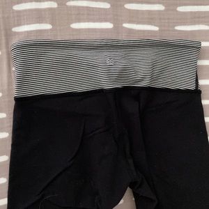 Lululemon black 3/4 leggings